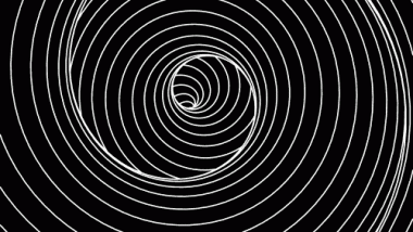 Dark Spiral Illusion