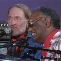 Ray Charles and Willie Nelson singing Seven Spanish Angels
