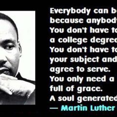 Martin Luther King on Service