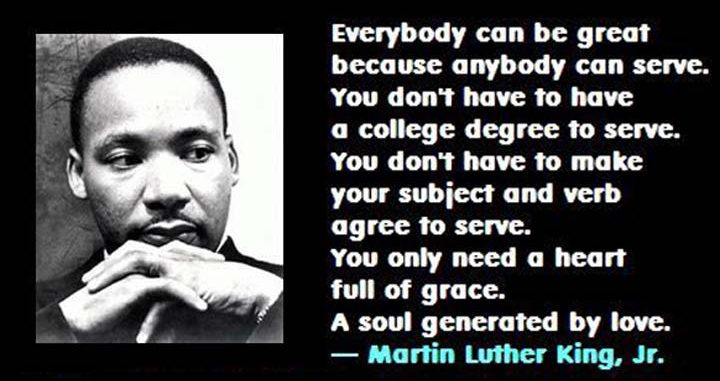 Martin Luther King on Service