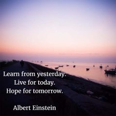 Albert Einstein on Hope for Tomorrow
