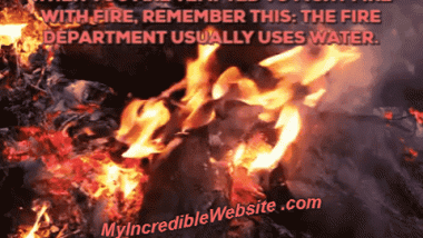 Fight Fire with Fire GIF
