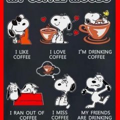 Snoopy on Coffee Moods