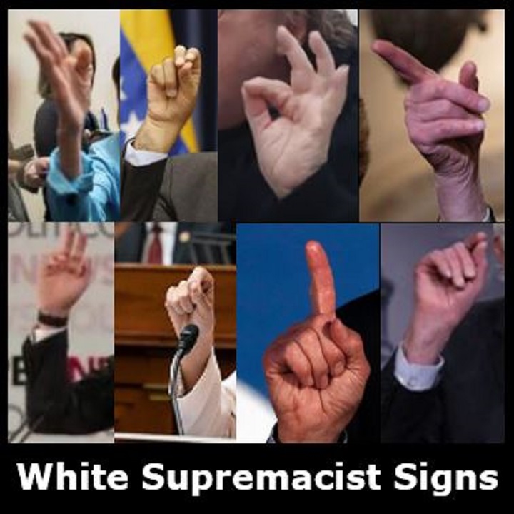 White Supremacist Signs