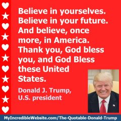 Donald Trump - Believe in America