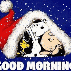 Good Morning from Snoopy, Charlie Brown, and Woodstock