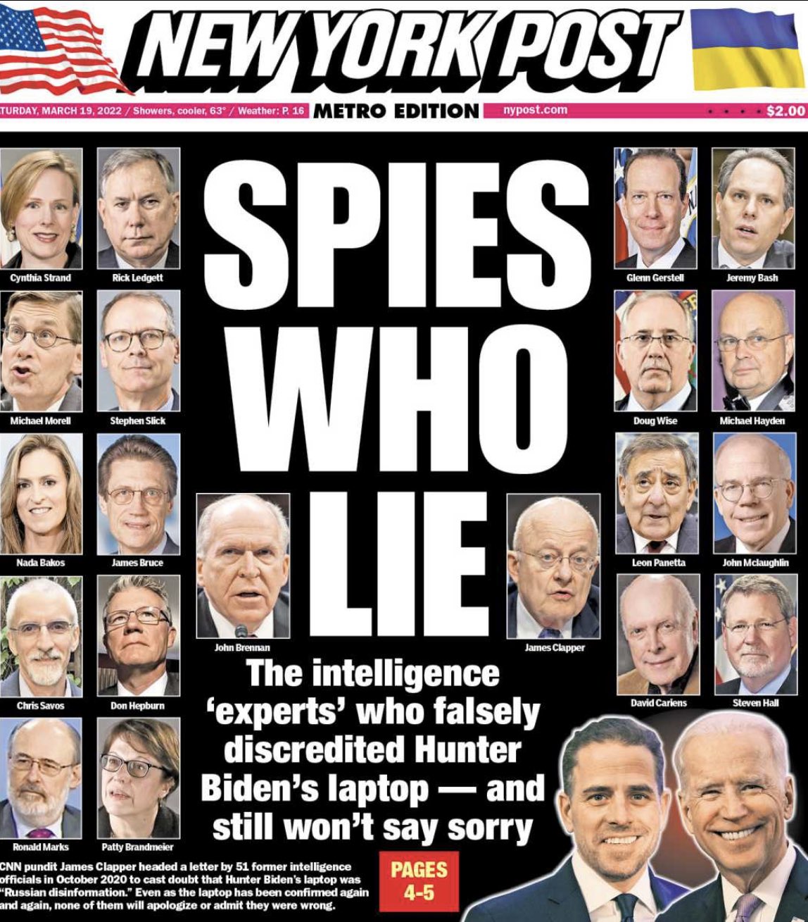 Spies Who Lie - part of the Big Government Idiots Hall of Fame