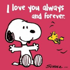 I love you - Snoopy