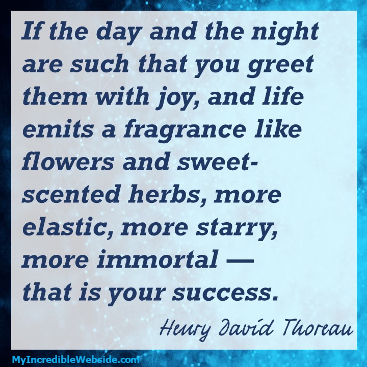 Henry David Thoreau on Life