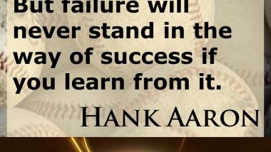 Hank Aaron on Success
