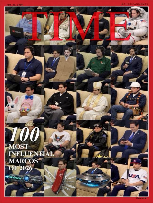 Marco Rubio as all Time 100 honorees