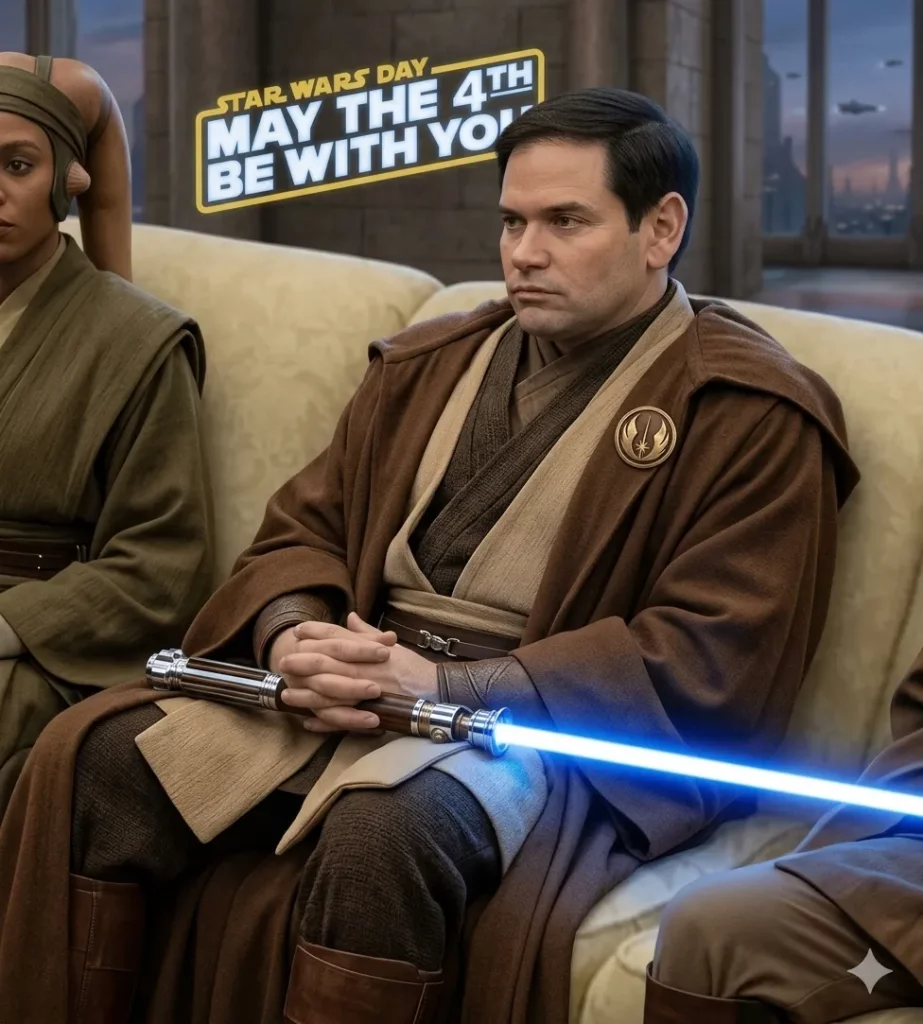 May the fourth be with you - from Jedi Marco Rubio